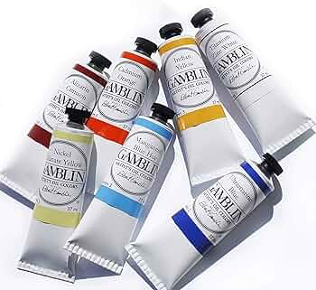 Gamblin Artist Oil Color Professional Curated Collection 18 Colors 37ml by Gamblin Artists Colors - American Made