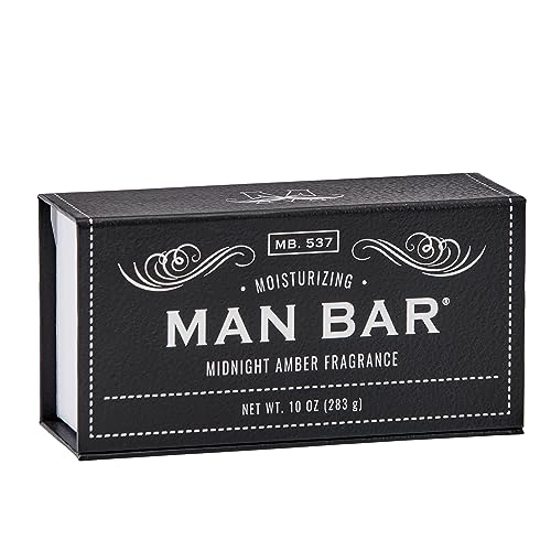 San Francisco Soap Company Midnight Amber Fragrance Man Bar - Moisturizing - No Harmful Chemicals - Good for A by San Francisco Soap Company - American Made