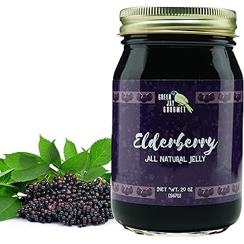 Green Jay Gourmet Elderberry All Natural Jelly by Green Jay Gourmet - American Made