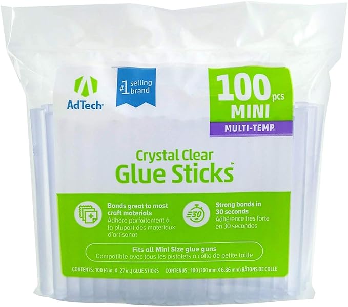 AdTech Craft Glue Sticks Multi-Temp Mini Pack by AdTech - American Made