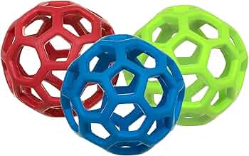 JW Pet Hol-ee Roller Dog Treat Dispensing Ball for Small Dogs by JW Pet - American Made