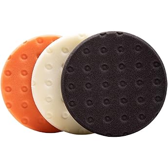Lake Country Manufacturing 4 Inch CCS Foam Pad 3-Pack Assorted by Lake Country Manufacturing - American Made
