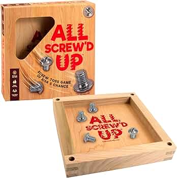 Channel Craft All Screw'd Up Screw Toss Game by Channel Craft - American Made