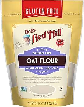 Bob's Red Mill Gluten Free Oat Flour 18 oz by Bob's Red Mill - American Made