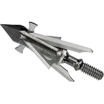 Muzzy Trocar HB 4 Blade 100 Grain Hybrid Broadhead 3-Pack by Muzzy Archery - American Made