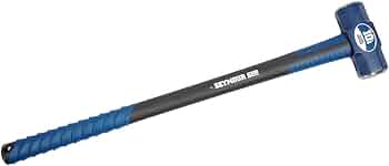 Seymour 41839 10 lb Sledge Hammer Fiberglass Spiral Anti-Slip Grip by Seymour Midwest - American Made