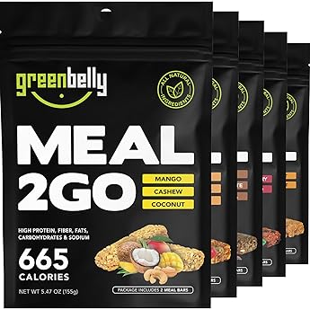 Greenbelly Backpacking Meals Ready-to-Eat, 5-Pack Sampler by Greenbelly Meals - American Made