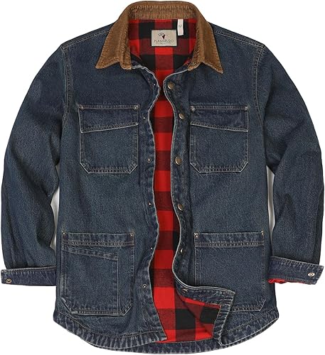 Tellason Coverall Jacket Chore Coat, 16.5oz Japanese Kaihara Selvedge by Tellason - American Made