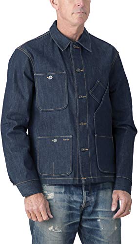Tellason Coverall Jacket Chore Coat, 16.5oz Japanese Kaihara Selvedge by Tellason - American Made