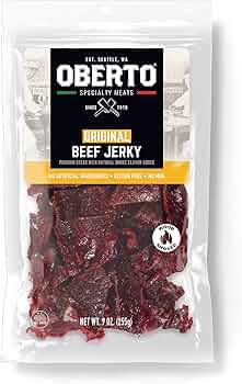 Oberto Specialty Meats Original Beef Jerky 9 Ounce by Oberto - American Made