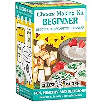New England Cheesemaking Beginner Cheese Making Kit by New England Cheesemaking Supply Company - American Made