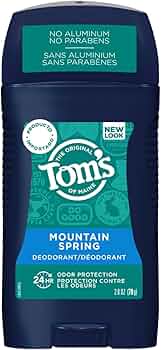 Tom's of Maine Long-Lasting Aluminum-Free Deodorant for Men, Mountain Spring by Tom's of Maine - American Made