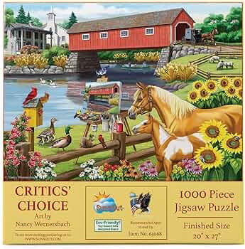 Buffalo Games Critics' Choice 1000 Piece Puzzle by Buffalo Games - American Made