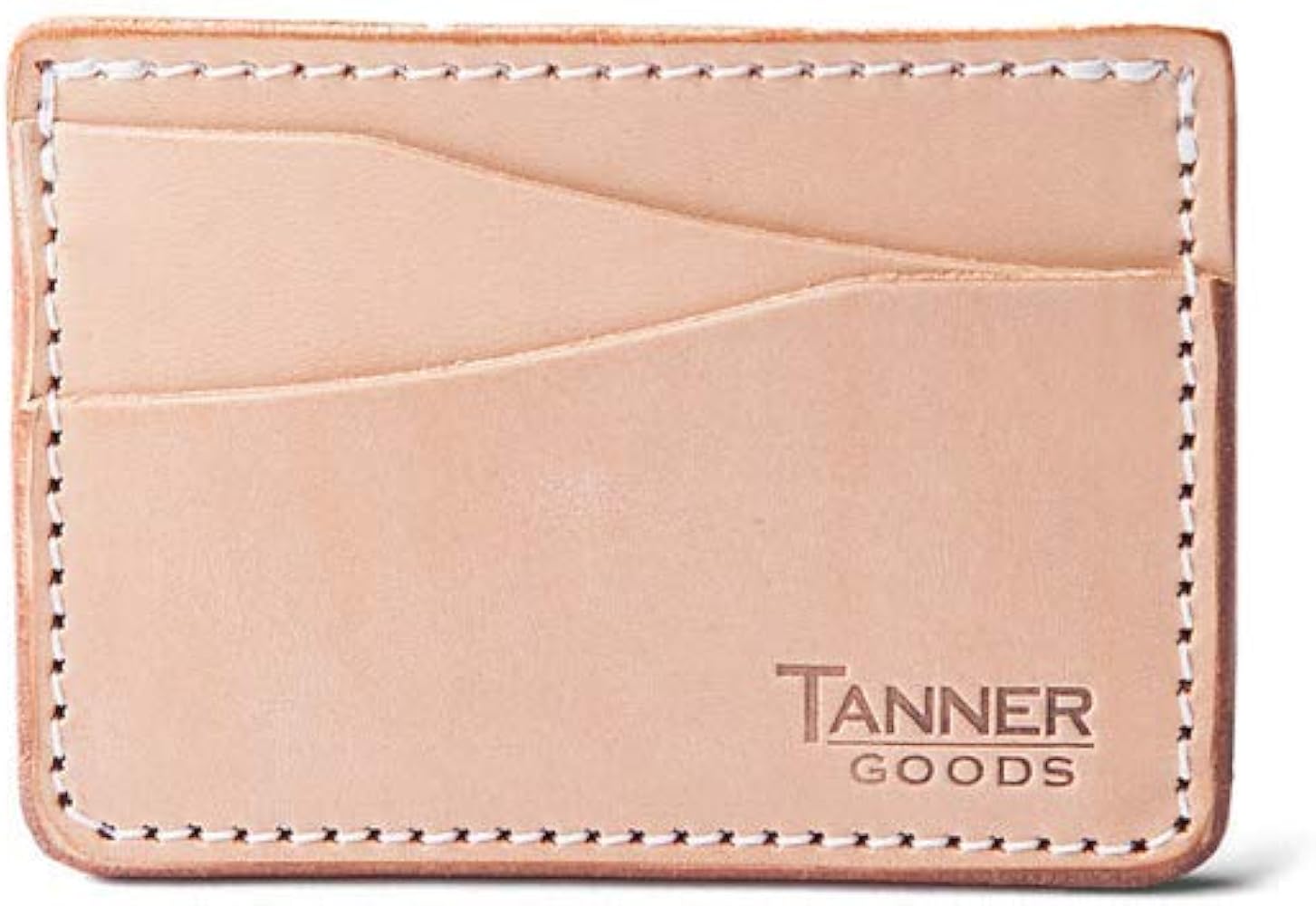 Tanner Goods Journeyman Wallet, Natural Leather by Tanner Goods - American Made