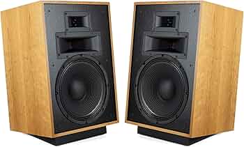 Klipsch Heritage Series Heresy IV Floorstanding Speakers Natural Cherry Pair by Klipsch - American Made