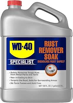 WD-40 Specialist Rust Remover Soak 1 Gallon by WD-40 - American Made
