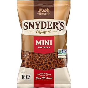 Snyder's of Hanover Mini Pretzels 30oz Party Size Bag by Snyder's of Hanover - American Made