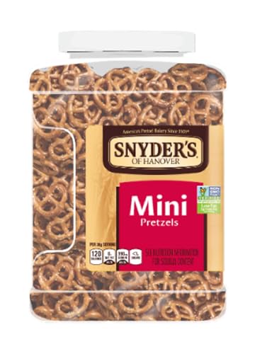 Snyder's of Hanover Mini Pretzels 30oz Party Size Bag by Snyder's of Hanover - American Made