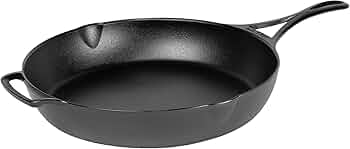 Lodge Blacklock 12-Inch Triple Seasoned Cast Iron Skillet by Lodge Cast Iron - American Made