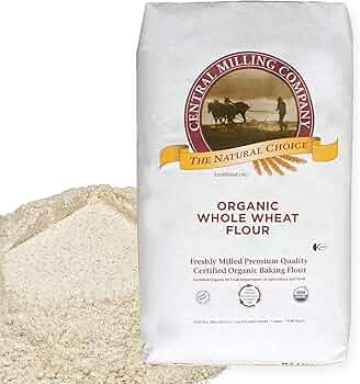 Panhandle Milling Organic 100% Whole Wheat Hi-Pro Fine Flour 25 lb by Panhandle Milling - American Made