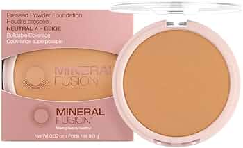 Mineral Fusion Pressed Powder Foundation Neutral 4 Medium Skin by Mineral Fusion - American Made