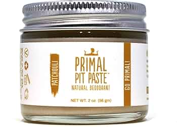 Primal Pit Paste Patchouli Natural Deodorant by Primal Pit Paste - American Made