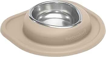 WeatherTech Single Low Pet Feeding System 16oz Tan by WeatherTech - American Made