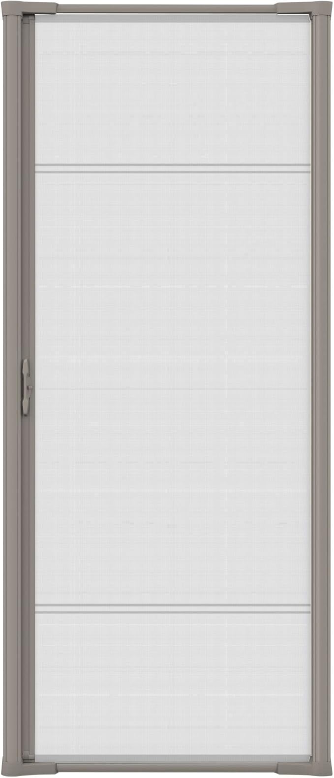 Larson Brisa Retractable Screen Door with Thin Mesh Screen by Larson Manufacturing - American Made
