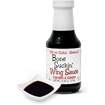 Bone Suckin' Teriyaki & Ginger Wing Sauce 12.25oz by Bone Suckin' Sauce - American Made