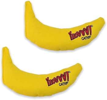 Yeowww Chi-CAT-a Banana Catnip Toy by Yeowww - American Made