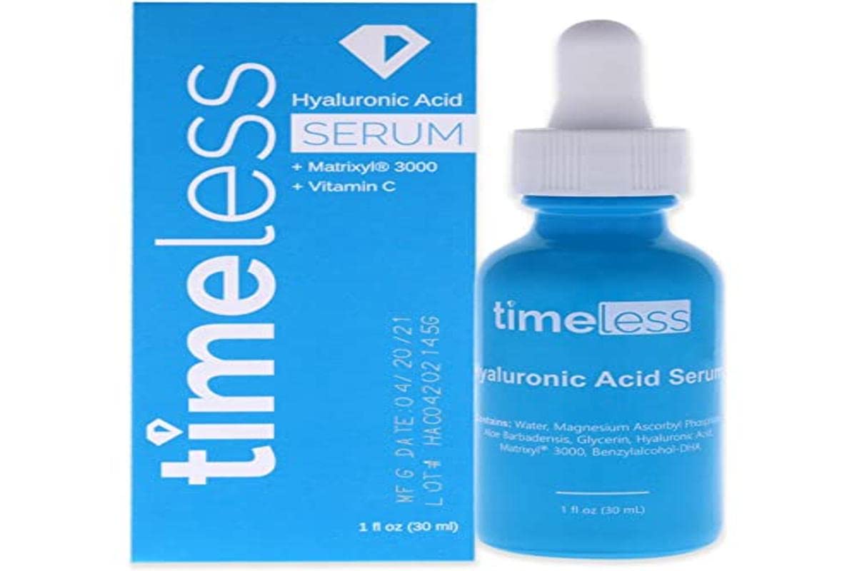 Timeless Skin Care Hyaluronic Acid Vitamin C Serum 1 oz by Timeless Skin Care - American Made
