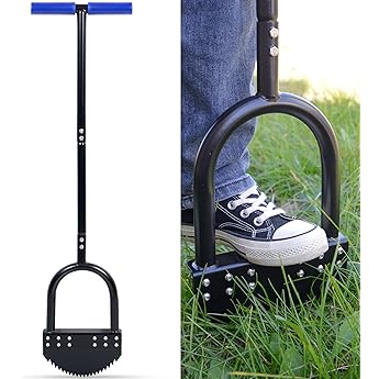 Garden Weasel Edger-Chopper Long Handle for Garden Beds Patios Sidewalks by Garden Weasel - American Made