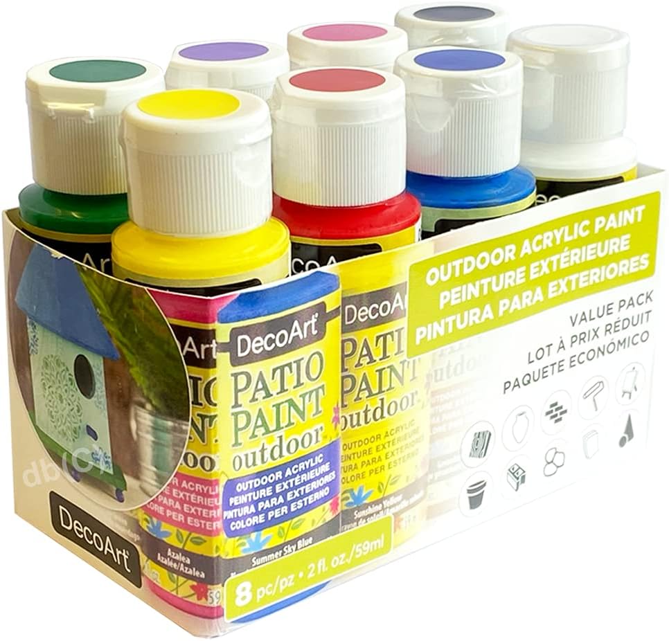 DecoArt Patio Paint Outdoor Acrylic Set by DecoArt - American Made