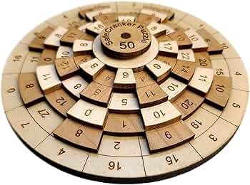 Creative Crafthouse Safecracker 50 Math Puzzle by Creative Crafthouse - American Made