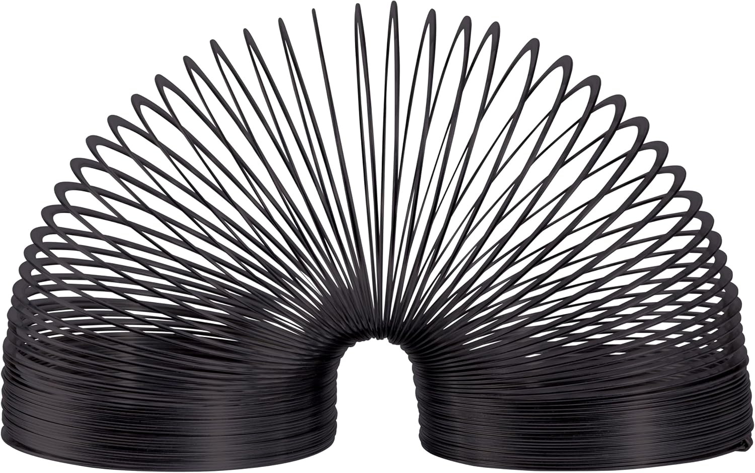 Collector's Slinky Original Walking Spring Toy Black Metal by Slinky - American Made