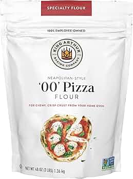 King Arthur '00' Pizza Flour, 3 lb by King Arthur Baking - American Made