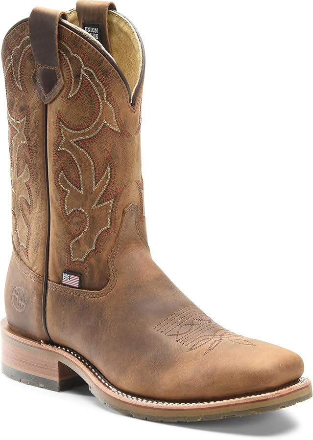 Double-H Men's 11-Inch Logger Work Boot Steel Toe by Double-H Boots - American Made