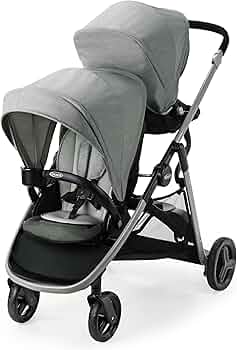 Graco Ready2Grow LX 2.0 Double Stroller Clark by Graco - American Made