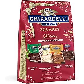 Ghirardelli Holiday Chocolate Assortment Squares 14.8oz by Ghirardelli - American Made