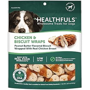 Annie's Pooch Pops Peanut Butter Cannoli Dog Treats 12 Pack by Annie's Pooch Pops - American Made