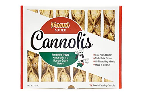 Annie's Pooch Pops Peanut Butter Cannoli Dog Treats 12 Pack by Annie's Pooch Pops - American Made