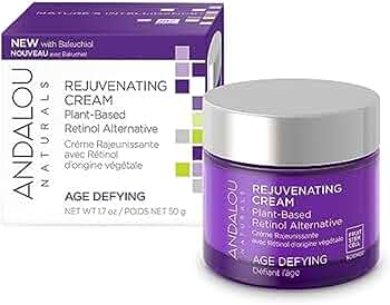 Andalou Naturals Age Defying Plant-Based Retinol Alternative Cream 1.7 Oz by Andalou Naturals - American Made