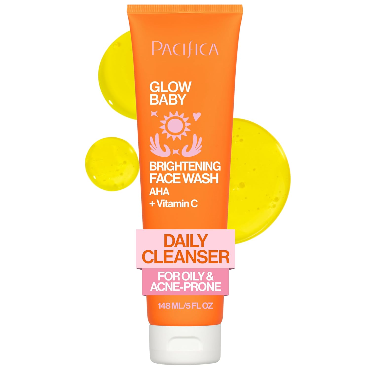 Pacifica Beauty Glow Baby Brightening Facial Cleanser by Pacifica Beauty - American Made