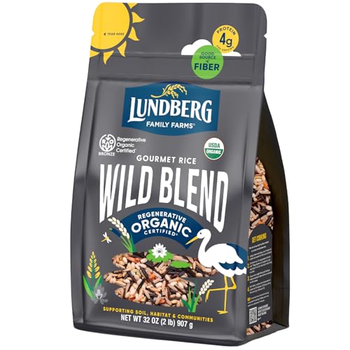 Lundberg Family Farms Organic Wild Blend Rice, 32 oz by Lundberg Family Farms - American Made