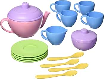 Green Toys Tea Set Pink by Green Toys - American Made