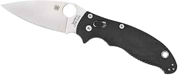 Spyderco Manix 2 CPM S30V Black G-10 Current Production by Spyderco - American Made
