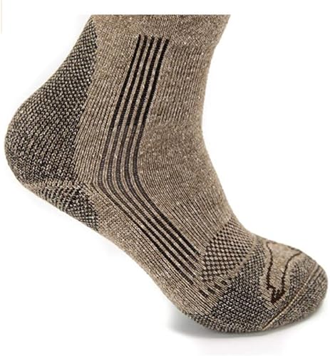 The Buffalo Wool Co. Pro-Gear Boot Socks, Bison Blend by The Buffalo Wool Co. - American Made