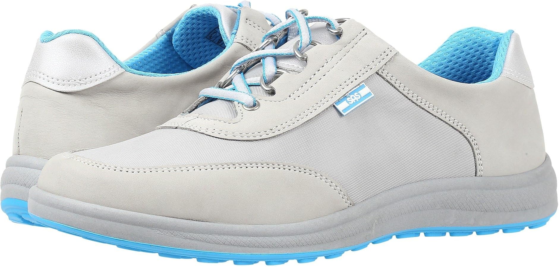 SAS Sporty Women's Walking Shoe Silver by SAS - American Made
