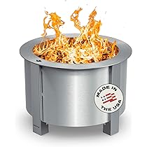 Breeo X Series 19 Smokeless Fire Pit Stainless Steel by Breeo - American Made