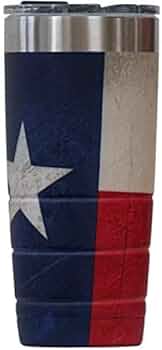 Bison Coolers 22oz Tumbler Texas Flag Limited Edition by Bison Coolers - American Made